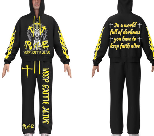 KFA BLACK & YELLOW SET